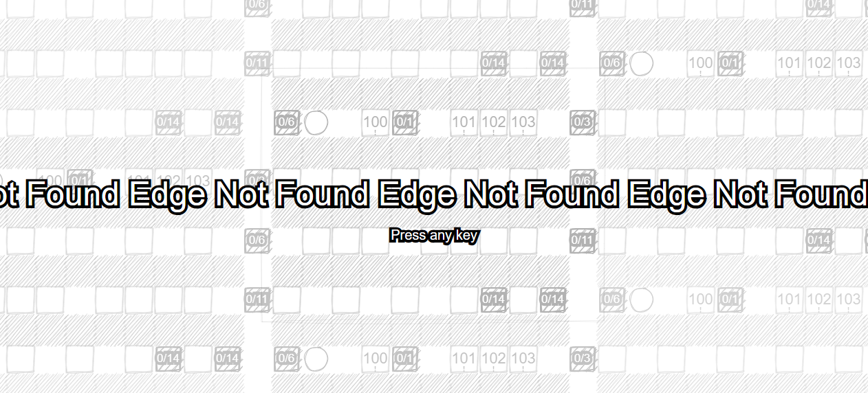 Edge Not Found